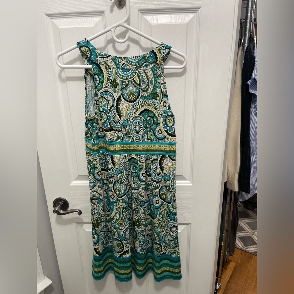 Apt. 9 Blue Sleeveless Mini Dress